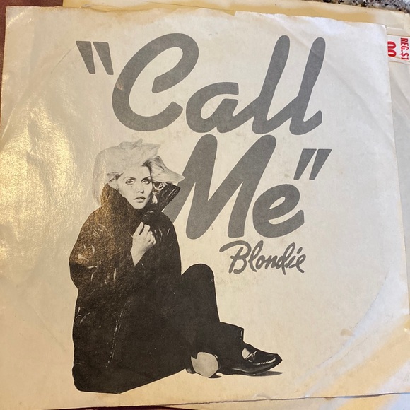 Lot of 2 45 RPM vinyl records from the 80’s-Blonde “Call Me” & “Heart of Glass” - Picture 2 of 8